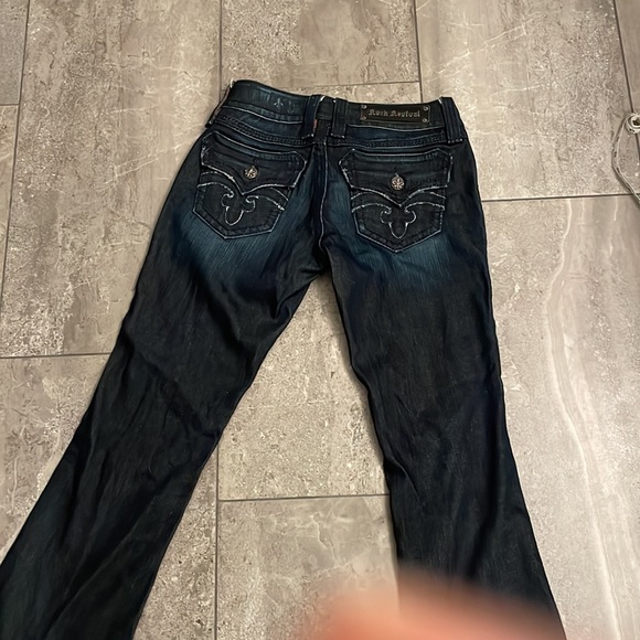 Rock Revival Debbie Dark Wash Boot Jeans - Picture 12 of 13